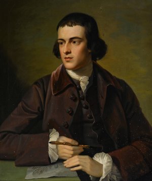 A portrait of John Grey by Benjamin West Oil Painting