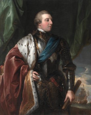 George III by Benjamin West Oil Painting