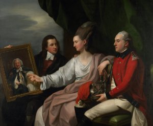 Portrait Group of the Drummond Family by Benjamin West Oil Painting