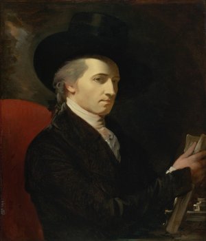Self-Portrait Of The Artist by Benjamin West Oil Painting