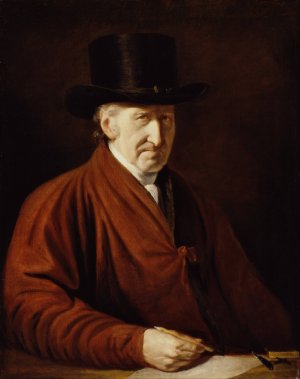 Self-Portrait by Benjamin West Oil Painting