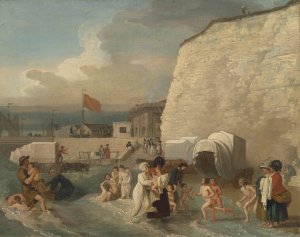 The Bathing Place at Ramsgate by Benjamin West Oil Painting