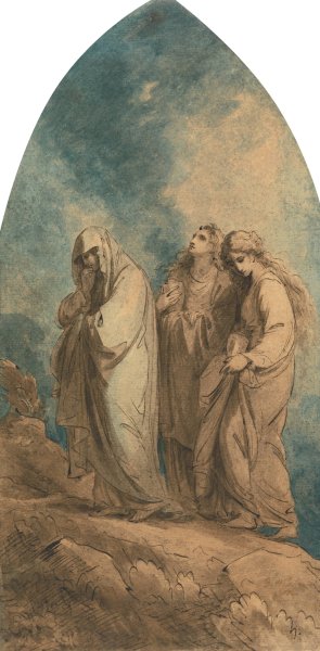The Three Marys by Benjamin West Oil Painting