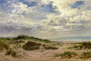 A Fine Morning on the Sussex Coast by Benjamin Williams Leader - Oil Painting Reproduction