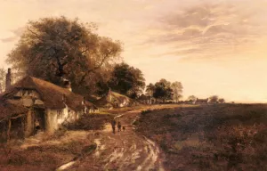 Sunshine after Rain by Benjamin Williams Leader - Oil Painting Reproduction