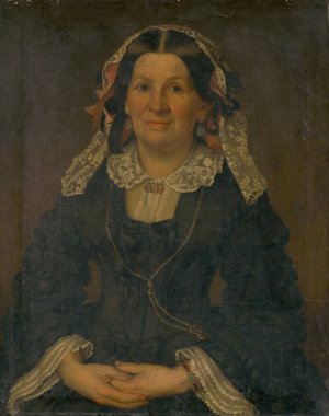 Portrait of a Woman by Benno Fischer Oil Painting