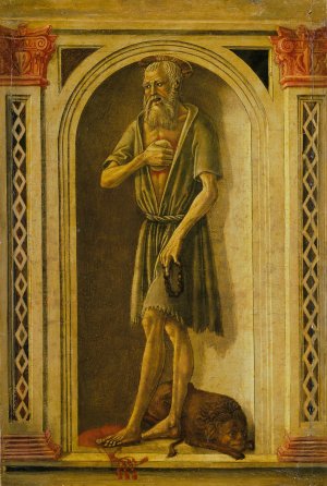 Saint Jerome by Benvenuto Di Giovanni Oil Painting