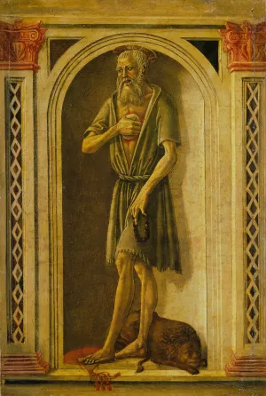 Saint Jerome by Benvenuto Di Giovanni Oil Painting