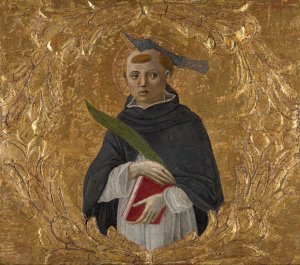Saint Peter Martyr by Benvenuto Di Giovanni Oil Painting