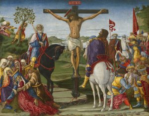 The Crucifixion by Benvenuto Di Giovanni Oil Painting