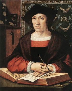 Joris van Zelle Oil painting by Bernaert Van Orley