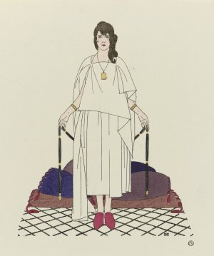 Les beaux jours de fez ; ou ; la fatma improvisee by Bernard Boutet De Monvel Oil Painting