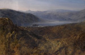 Lake Windermere, Cumbria by Bernard Walter Evans Oil Painting
