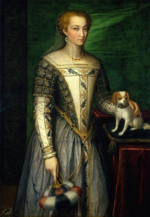 Portrait of a Woman by Bernardino Campi Oil Painting