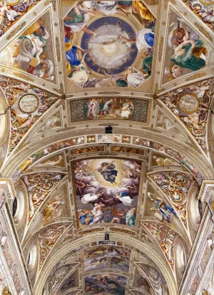 The Ascension of Christ painting by Bernardino Gatti