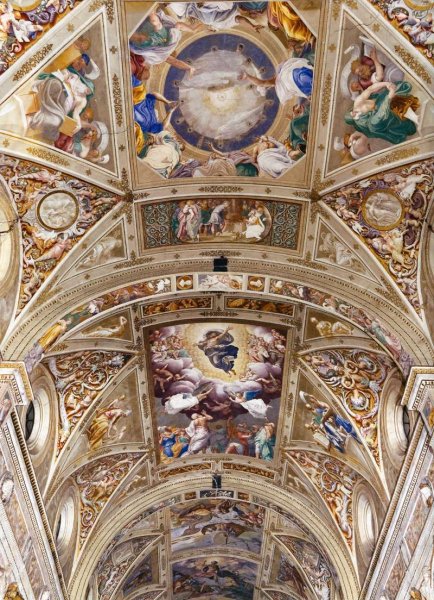 The Ascension of Christ by Bernardino Gatti - Hand-Painted Oil Painting Reproduction