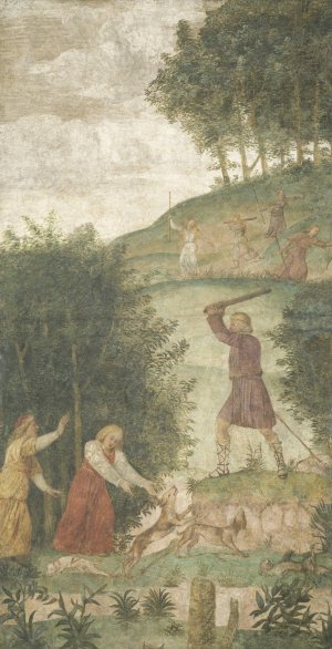 Cephalus Punished at the Hunt by Bernardino Luini Oil Painting
