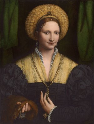 Portrait of a Lady by Bernardino Luini Oil Painting