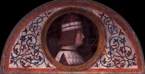 Portrait of Galeozzo Sforza by Bernardino Luini - Oil Painting Reproduction