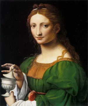 The Magdalene by Bernardino Luini - Oil Painting Reproduction