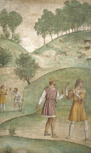 The Misfortunes of Cephalus by Bernardino Luini Oil Painting