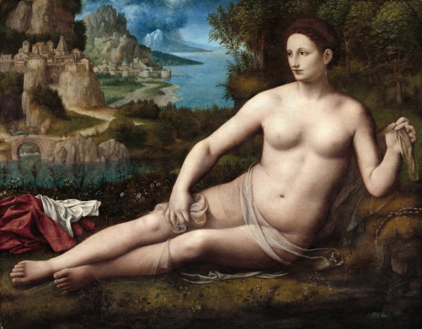 Venus  by Bernardino Luini - Hand-Painted Oil Painting Reproduction