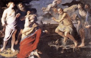Allegory of Fortune by Bernardino Mei Oil Painting