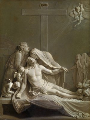 Deposition Oil painting by Bernardino Nocchi