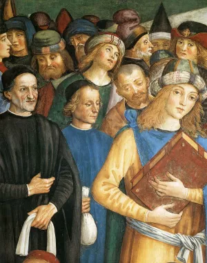 Christ Among the Doctors Detail