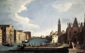 The Grand Canal with the Church of La Carita