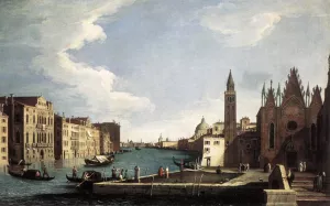 The Grand Canal with the Church of La Carita
