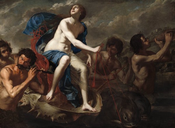Main Product Photo of The Triumph of Galatea  Painting by Bernardo Cavallino