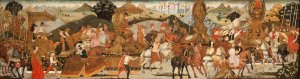 The Triumph of Alexander by Bernardo Rosselli Oil Painting