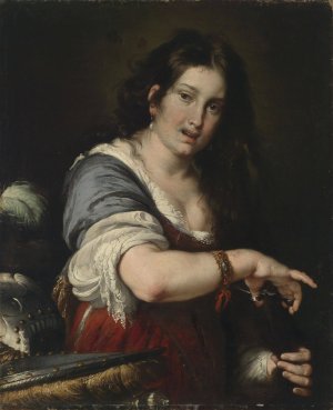 Berenice by Bernardo Strozzi Oil Painting