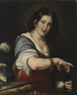 Berenice by Bernardo Strozzi Oil Painting