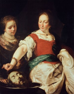 Salome by Bernardo Strozzi Oil Painting