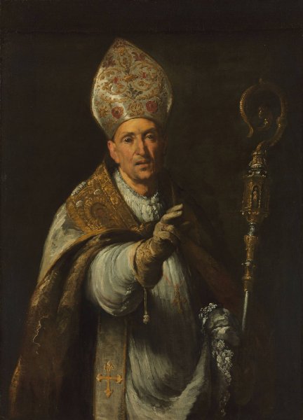 Main Product Photo of St. Gerardo Sagredo, Bishop of Csanad  Painting by Bernardo Strozzi