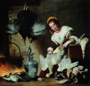 The Cook by Bernardo Strozzi Oil Painting