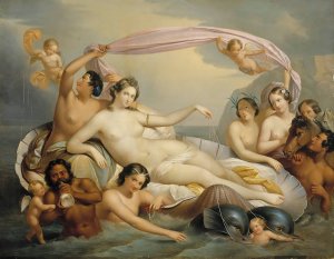 Galatea's Triumph by Berndt Abraham Godenhjelm Oil Painting