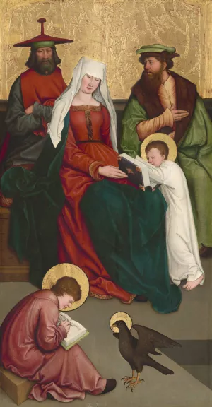 Saint Mary Salome and Her Family by Bernhard Strigel Oil Painting