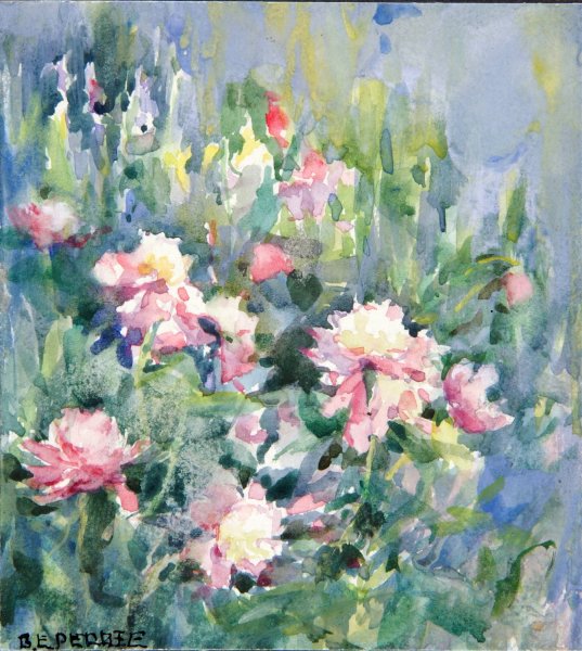 Untitled  by Bertha Eversfield Perrie - Hand-Painted Oil Painting Reproduction