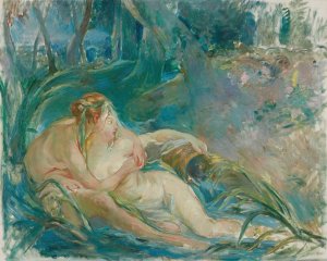 Apollon Revelant sa Divinite a la Bergere Isse by Berthe Morisot Oil Painting