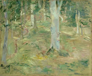 Foret de Compiegne by Berthe Morisot Oil Painting