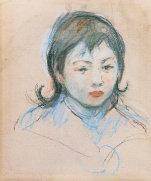 Portrait D'enfant by Berthe Morisot Oil Painting