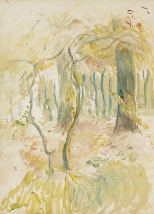 Sous-Bois by Berthe Morisot Oil Painting