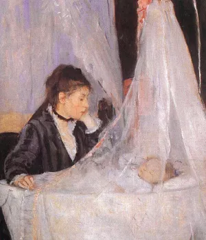 The Cradle painting by Berthe Morisot