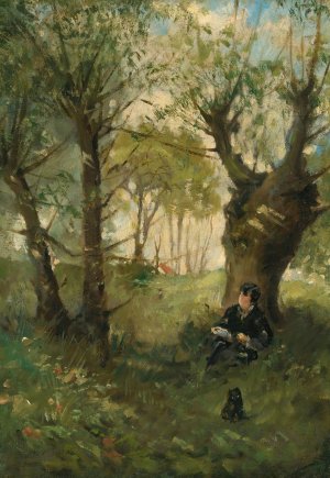 Vieux Chemin a Auvers by Berthe Morisot Oil Painting