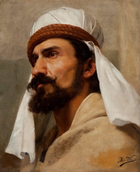 Bedouin by Berthe Worms - Hand-Painted Oil Painting Reproduction