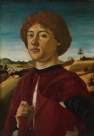 Portrait of a Young Man by Biagio D'Antonio Oil Painting