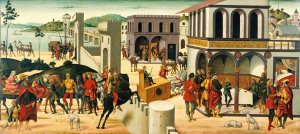 The Story of Joseph by Biagio D'Antonio Oil Painting